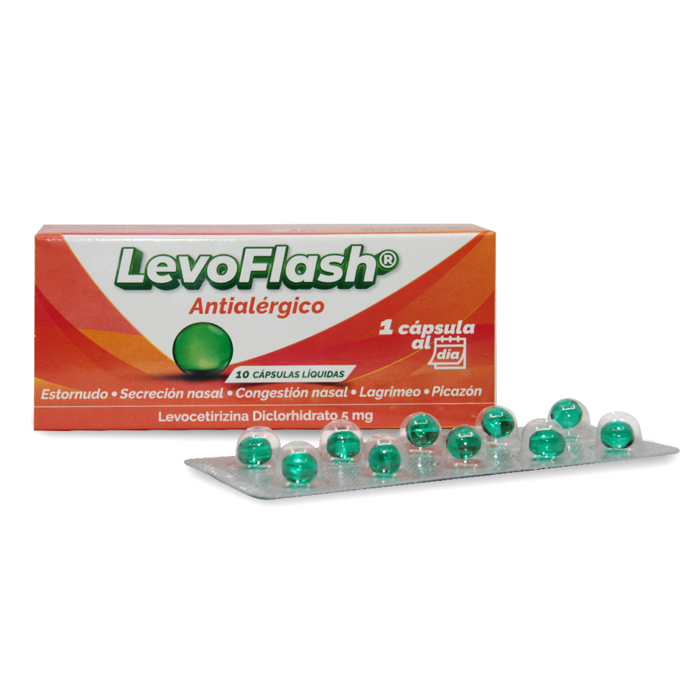 LevoFlash capsulas blandas